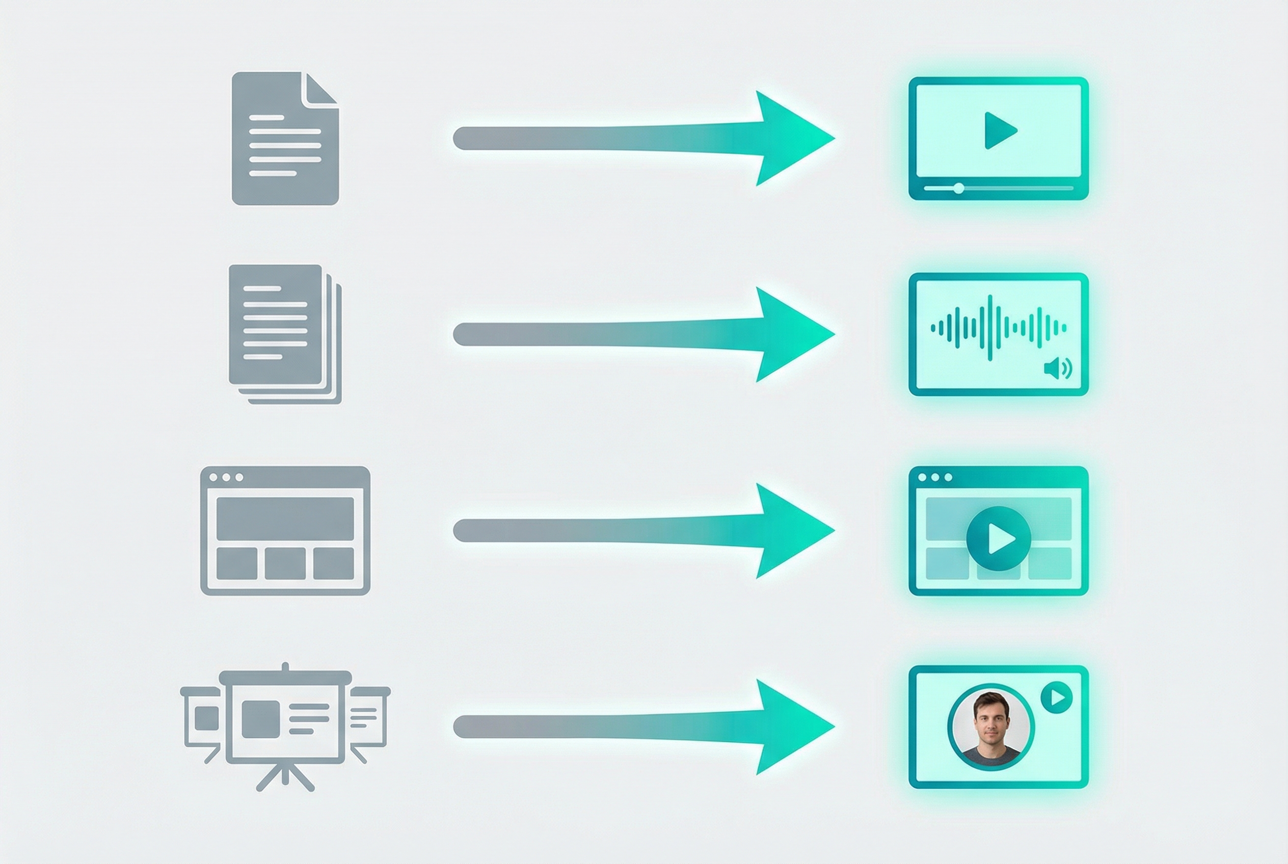 Static marketing assets being replaced by AI-powered interactive video