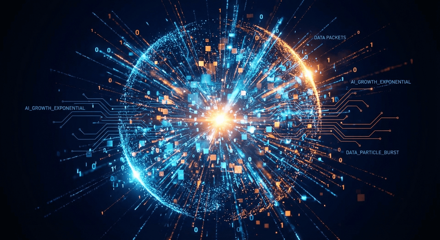 Accenture Technology Vision 2025 Binary Big Bang concept showing AI expansion across enterprise systems