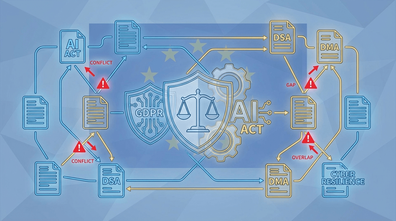 AI Act Regulatory Overlap 2025 | EU Digital Laws — Libertify