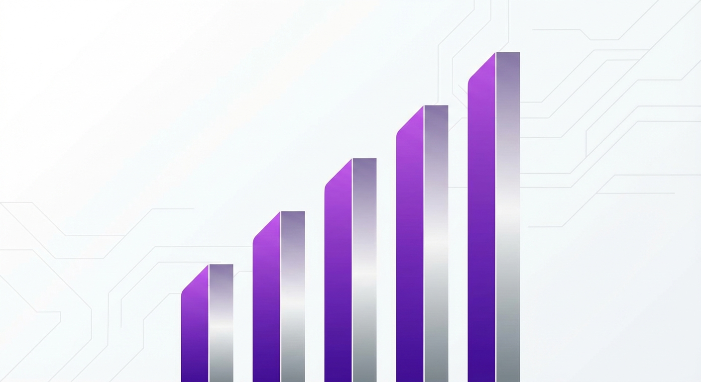 Apple Services revenue growth chart showing trajectory from 2020 to 2024 reaching 96.2 billion dollars