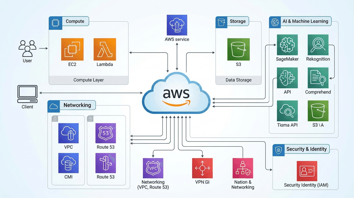 The Complete Guide to AWS Cloud Services: How 200+...