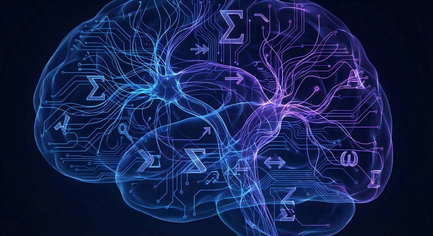 DeepSeek-R1 reinforcement learning reward signals flowing through neural network reasoning chains