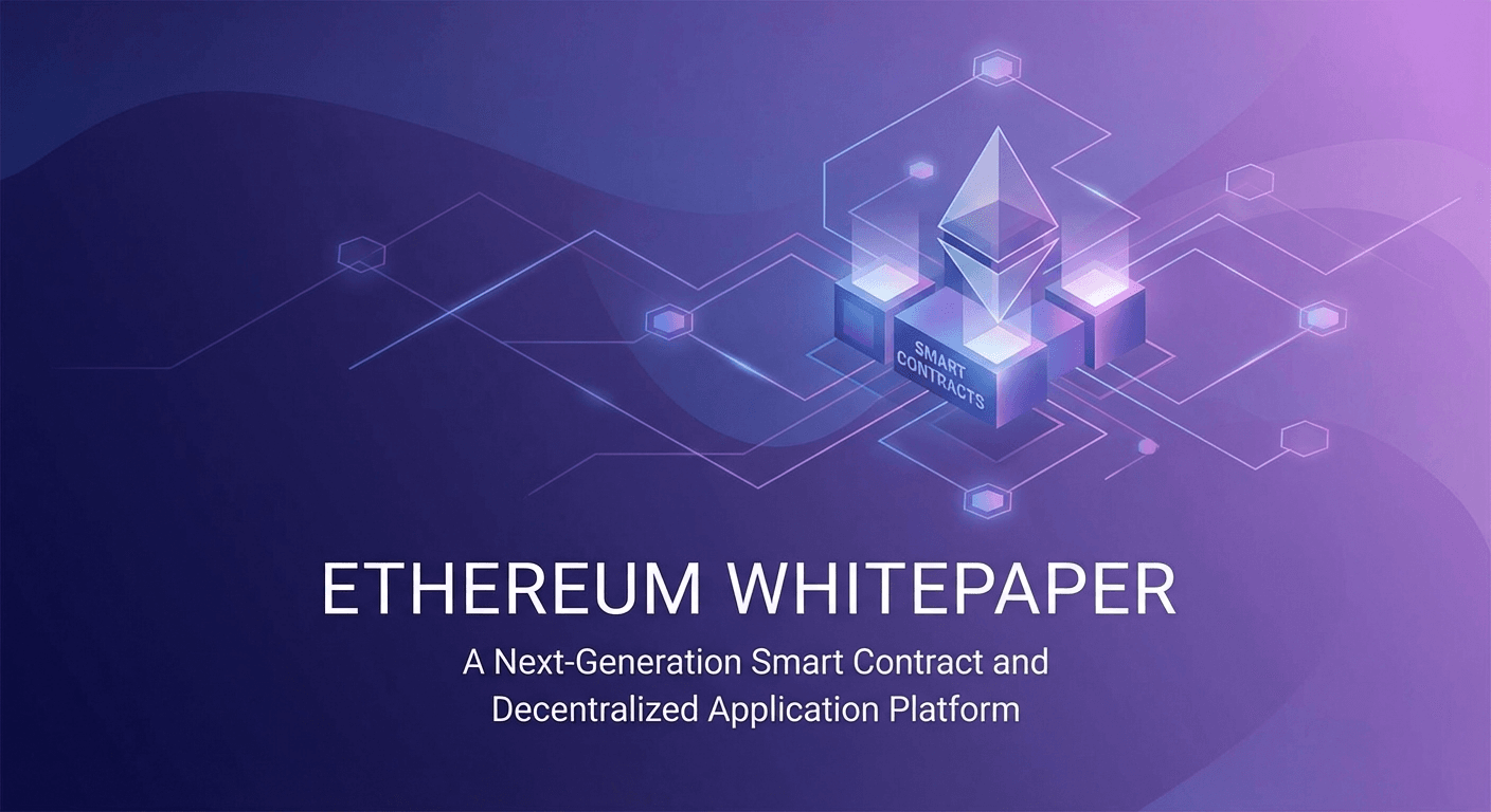 Ethereum Whitepaper: Smart Contracts and Decentralized...