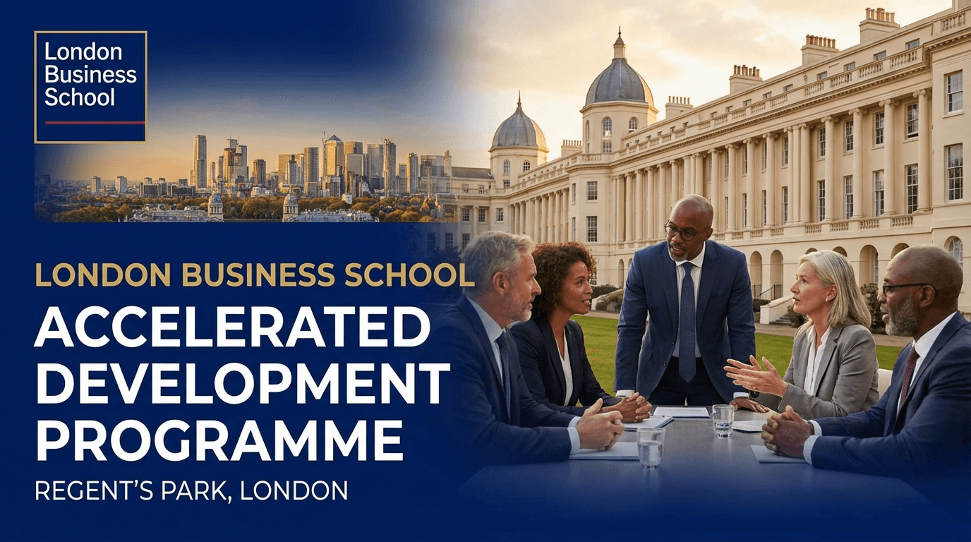 LBS Accelerated Development Programme 2026 2026 | Libertify