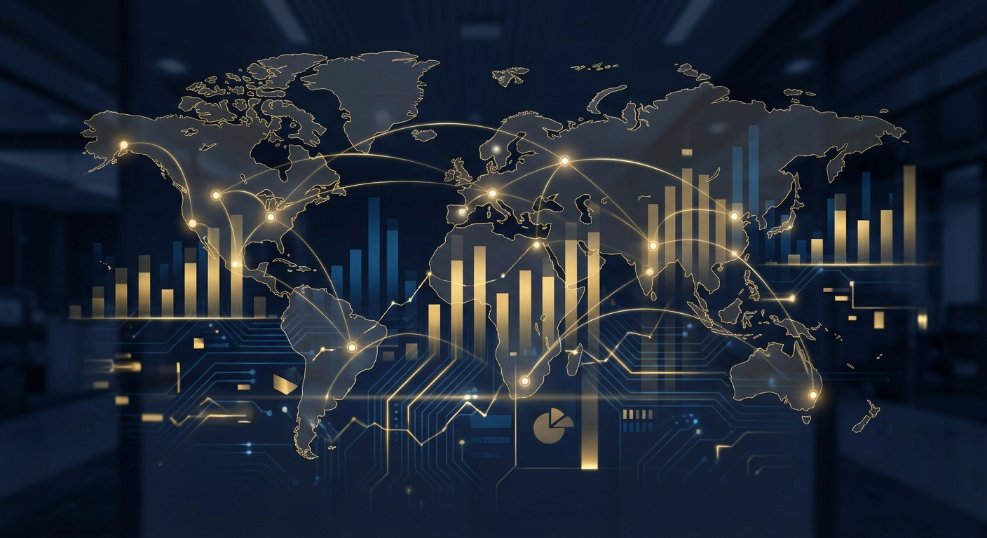 McKinsey Global Institute 2025 data visualization showing global economic trends and key charts