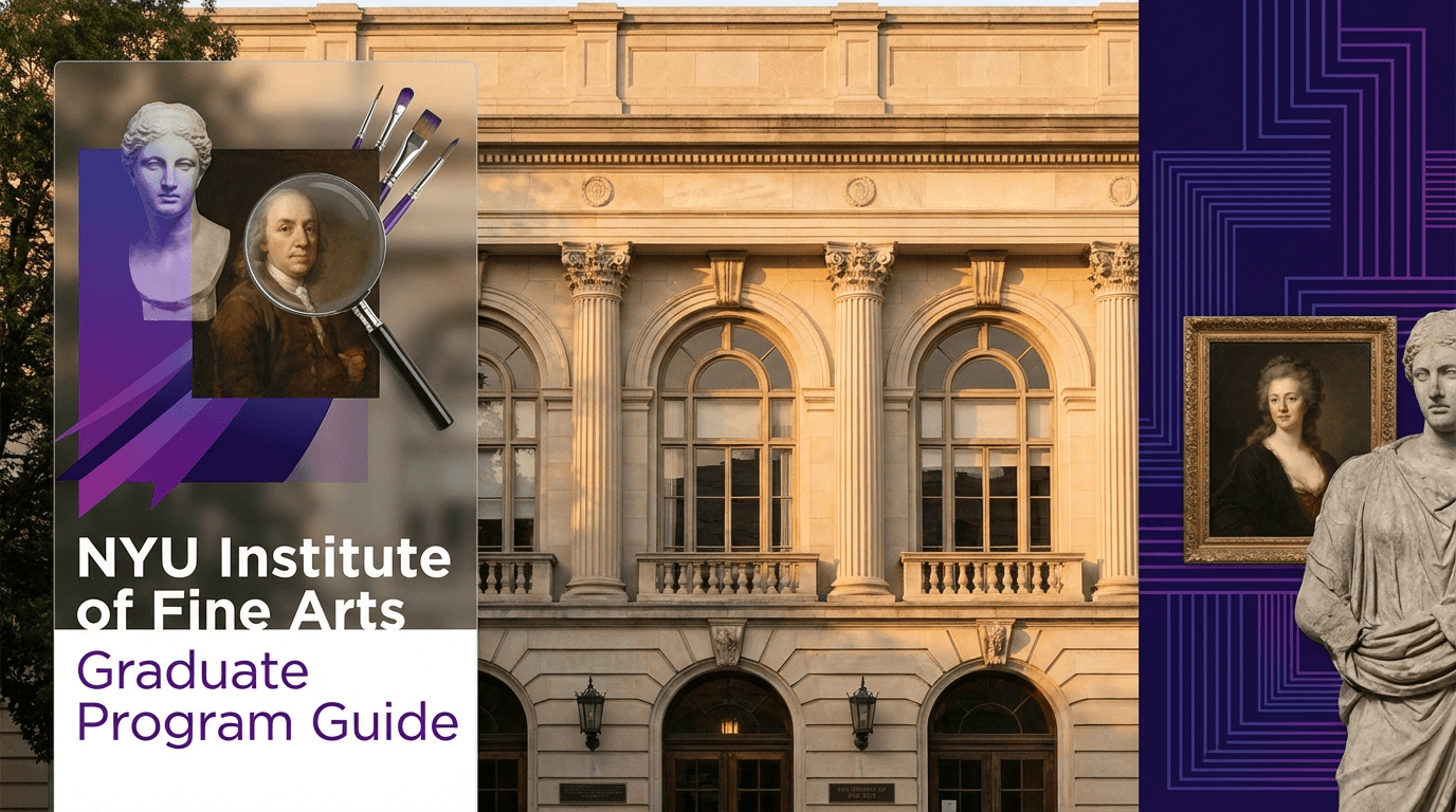 NYU Institute of Fine Arts MA PhD Program Guide 2026...