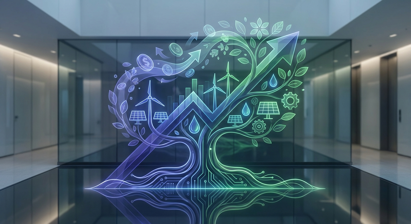 PwC CEO Survey 2025 climate investment ROI showing sustainability generating 6x more revenue gains than losses