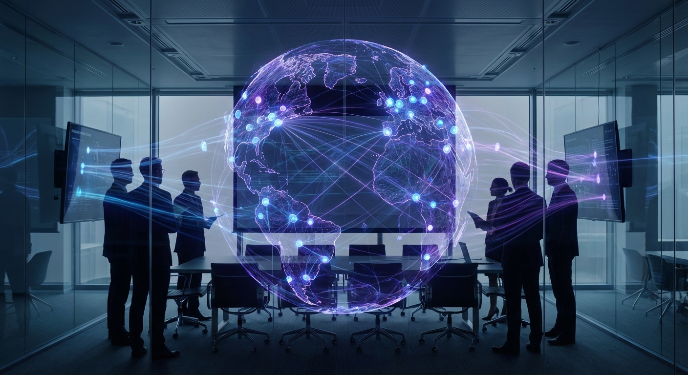 PwC Global CEO Survey 2025 visualization showing global business leadership confidence across 109 countries