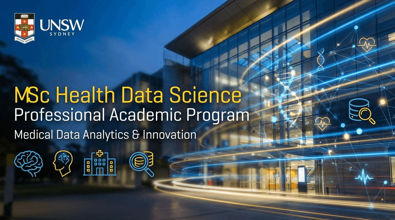 UNSW MSc Health Data Science 2026: Complete Program...