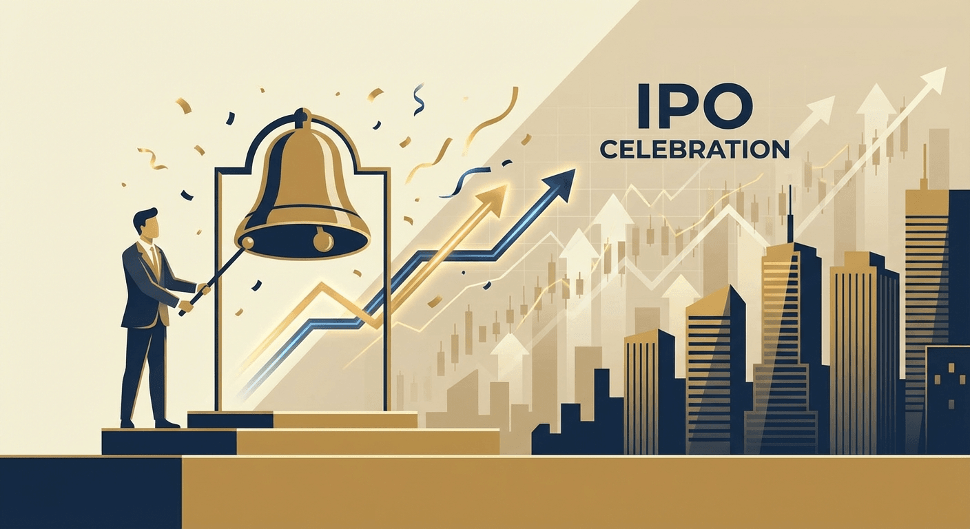 IPO market recovery venture capital trends 2025 stock exchange visualization