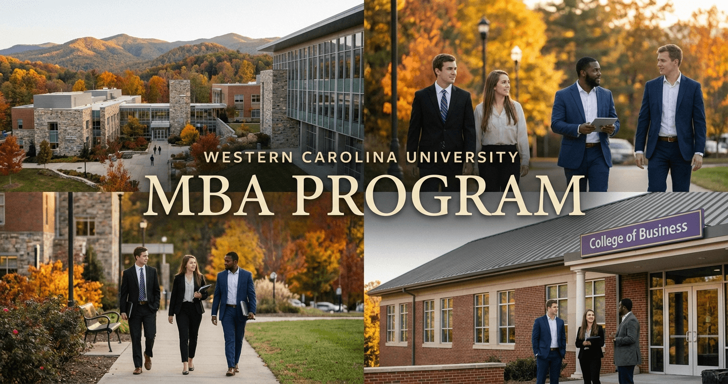 Western Program Applaince Western Carolina University MBA Program: Your Complete...