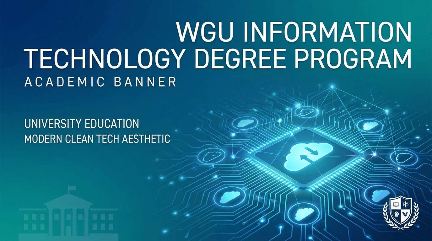 WGU Information Technology Degree Guide 2026 2026